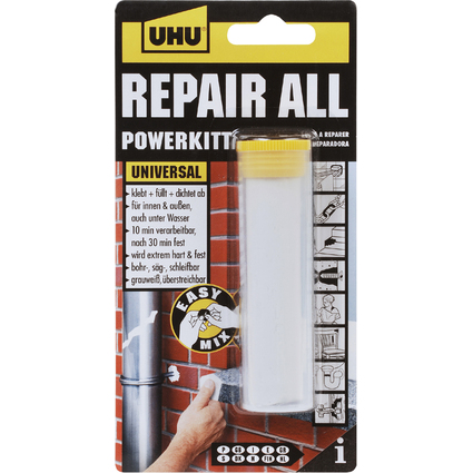 UHU 2-Komponenten-Klebstoff-Knetmasse repair all powerkit