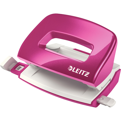 LEITZ Locher Mini NeXXt WOW 5060, pink, im Karton