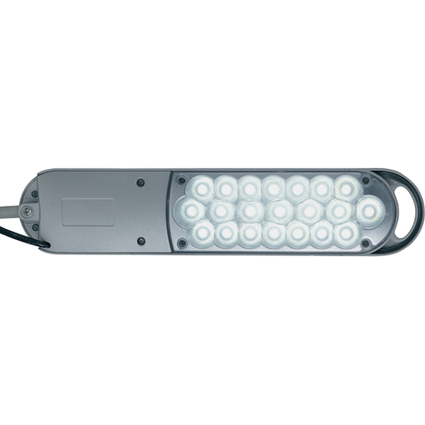 MAUL LED-Tischleuchte MAULatlantic, mit Klemmfu, silber