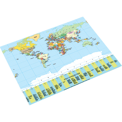 Lufer Schreibunterlage Welt politisch, 400 x 530 mm