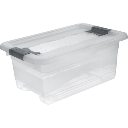 keeeper Aufbewahrungsbox "cornelia", 4 Liter, transparent