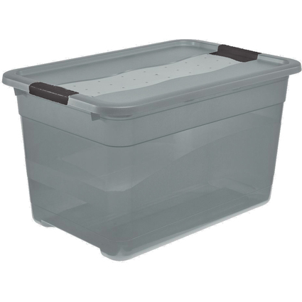 keeeper Aufbewahrungsbox "cornelia", 52 Liter, crystal-grey