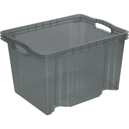 keeeper Aufbewahrungsbox "franz", 13,5 Liter, crystal-grey