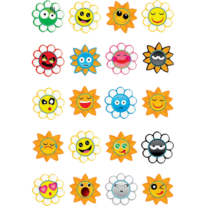 HERMA Sticker MAGIC "Crazy Suns", Puffy