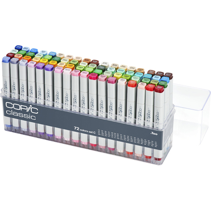 COPIC Marker classic, 72er Set 3