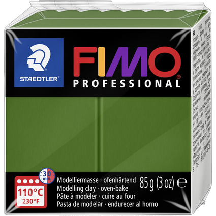 FIMO PROFESSIONAL Modelliermasse, saftgrn, 85 g