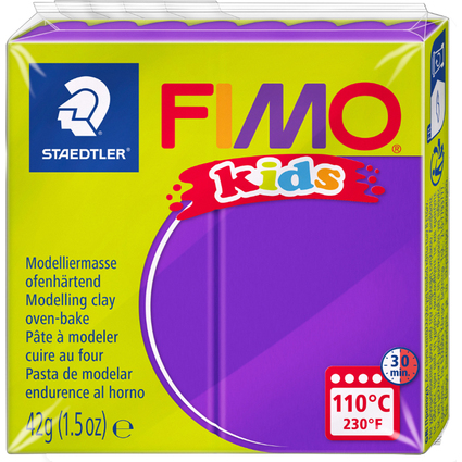 FIMO kids Modelliermasse, ofenhrtend, violett, 42 g