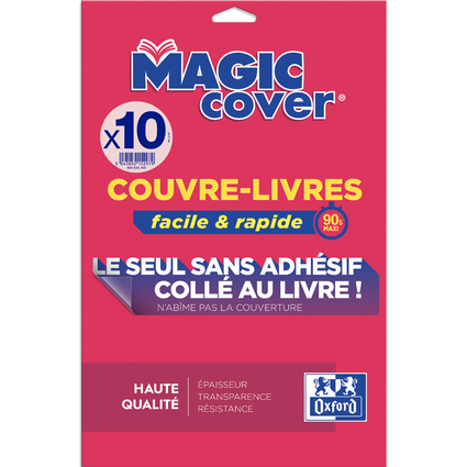 Oxford Buchschoner "Magic Cover", Inhalt: 10 Blatt