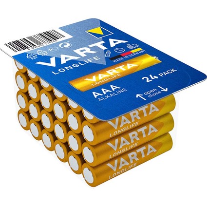 VARTA Alkaline Batterie Longlife BIG BOX, Micro (AAA)