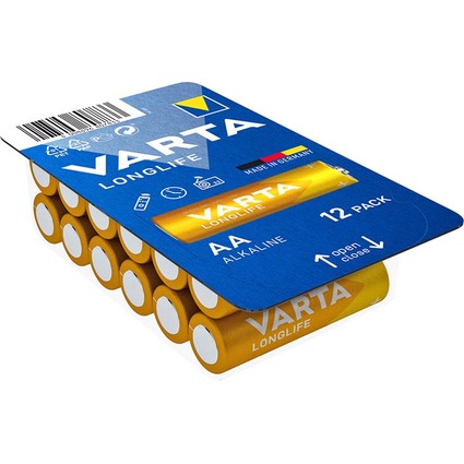 VARTA Alkaline Batterie Longlife BIG BOX, Mignon (AA)