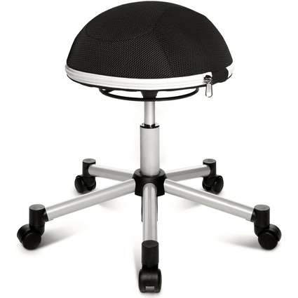 Topstar Fitness-Hocker "Sitness Half Ball", schwarz