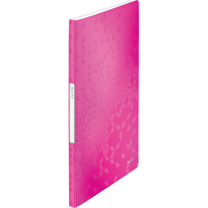 LEITZ Sichtbuch WOW, A4, PP, mit 20 Hllen, pink