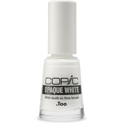 COPIC Opaque White, Flacon inkl. Pinsel, Inhalt: 6 ml