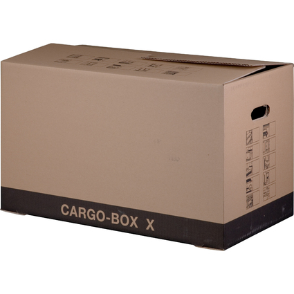 SMARTBOXPRO Umzugskarton "CARGO-BOX X", braun