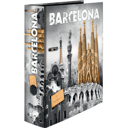 HERMA Motivordner "Barcelona", DIN A4, Rckenbreite: 70 mm