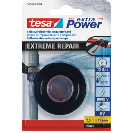 tesa Reparaturband "Extreme Repair Tape", 19 mm x 2,5 m