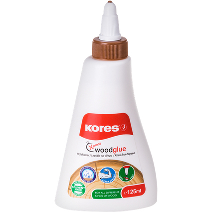 Kores Holzleim "XPRESS WOOD-GLUE", 125 ml, wei