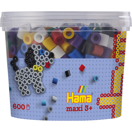 Hama Bgelperlen maxi "Volltonmix", in Dose