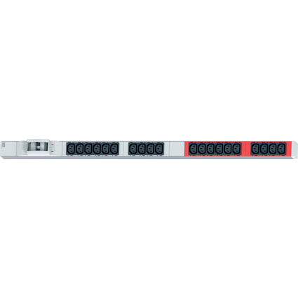 BACHMANN IT Steckdosenleiste, 1 HE, 20-fach, PDU Level