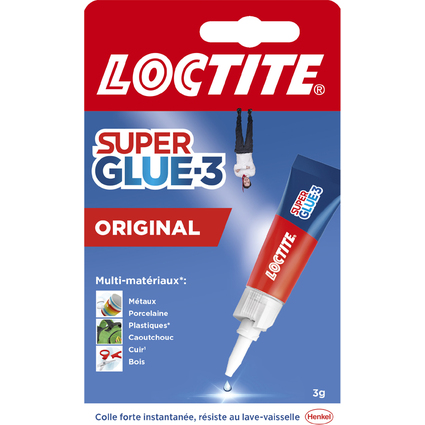 LOCTITE Sekundenkleber Super Glue 3, 3 g Tube