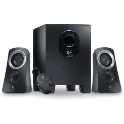 Logitech 2.1 Lautsprecher System Z313, schwarz