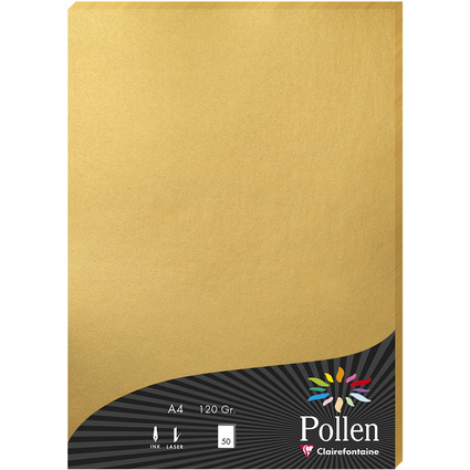 Pollen by Clairefontaine Papier DIN A4, gold