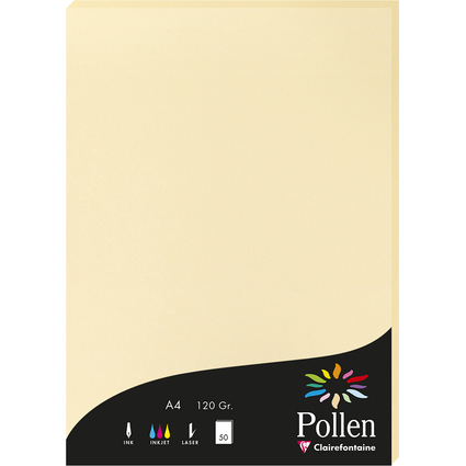 Pollen by Clairefontaine Papier DIN A4, chamois