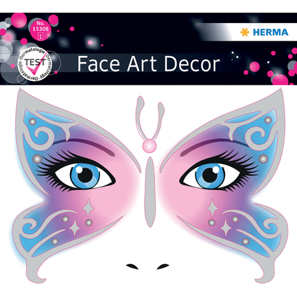 HERMA Face Art Sticker Gesichter "Butterfly"