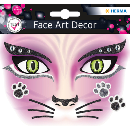 HERMA Face Art Sticker Gesichter "Pink Cat"