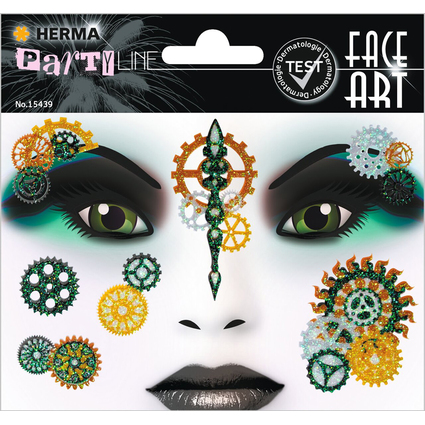 HERMA Face Art Sticker Gesichter "Steam Punk Marie"