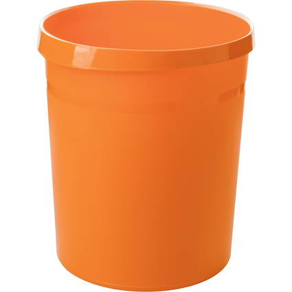 HAN Papierkorb GRIP TREND COLOURS, PP, 18 Liter, orange