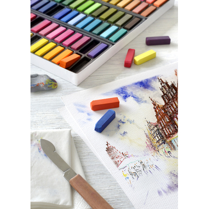 FABER-CASTELL Softpastellkreiden STUDIO QUALITY, 72er Etui