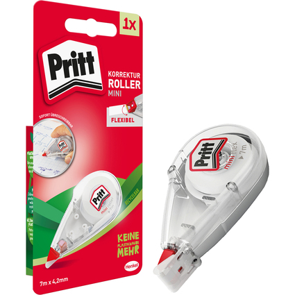 Pritt Korrekturroller Mini, 4,2 mm x 7 m