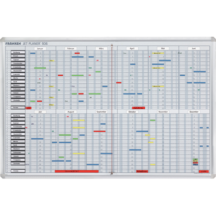 FRANKEN Personal- & Projektplaner "Jetplaner", 900 x 600 mm