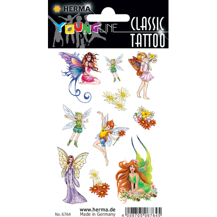 HERMA Tattoo CLASSIC "Colour Feen"