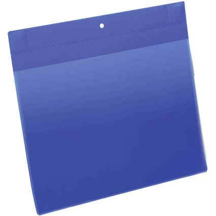 DURABLE Neodym-Magnettasche, DIN A4 quer, blau