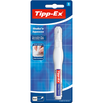 Tipp-Ex Korrekturstift "Shake'n Squeeze", wei, Blister