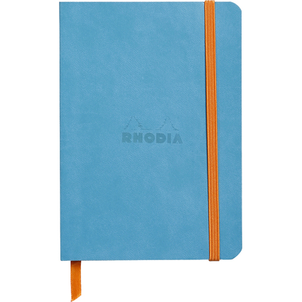 RHODIA Notizbuch RHODIARAMA, DIN A6, liniert, trkis