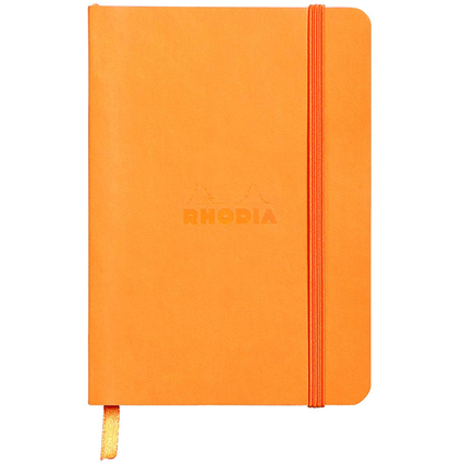 RHODIA Notizbuch RHODIARAMA, DIN A6, liniert, orange