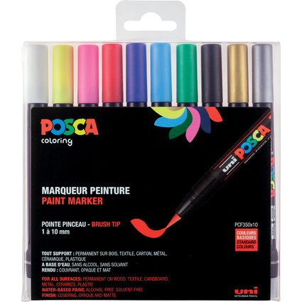 POSCA Pigmentmarker PCF-350, 10er Box