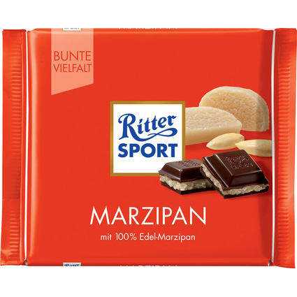 Ritter SPORT Tafelschokolade MARZIPAN, 100 g