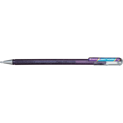 Pentel Hybrid Gel-Tintenroller "Dual Pen", violett/trkis