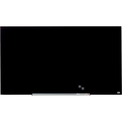 nobo Glas-Magnettafel Impression Pro Widescreen, 57",schwarz