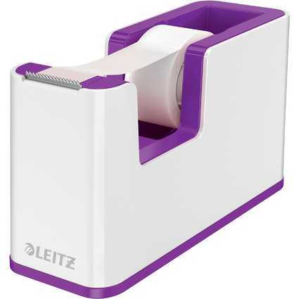 LEITZ Tischabroller WOW Duo Colour, bestckt, violett