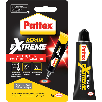 Pattex Alleskleber Repair Extreme, 8 g Tube