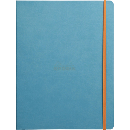 RHODIA Notizbuch RHODIARAMA, DIN A4+, liniert, trkis