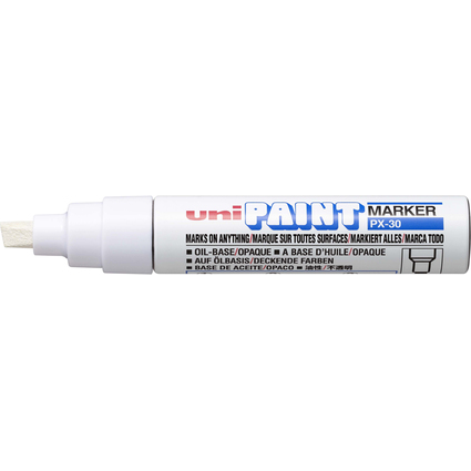 uni-ball Permanent-Marker PAINT (PX-30), wei