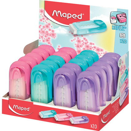 Maped Kunststoff-Radierer Universal Gom Stick Pastell