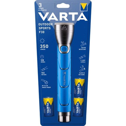 VARTA LED-Taschenlampe "Outdoor Sports F30", 3 C