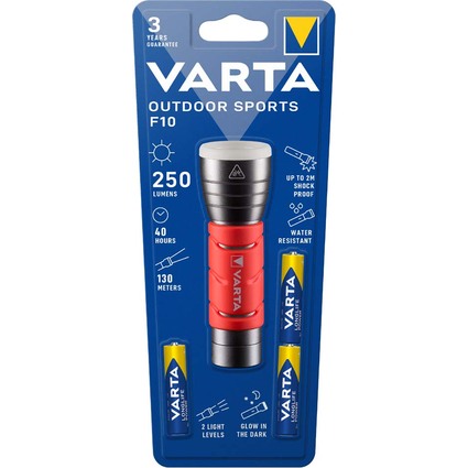 VARTA LED-Taschenlampe "Outdoor Sports F10", 3 AAA